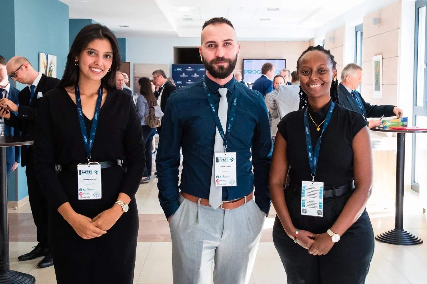 International students of Széchenyi István University presented their research at the conference. (Photo: Csaba József Májer)